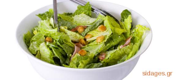 Σαλάτα του Καίσαρα - Caesars salad - συνταγές μαγερικής - www.sidages.gr