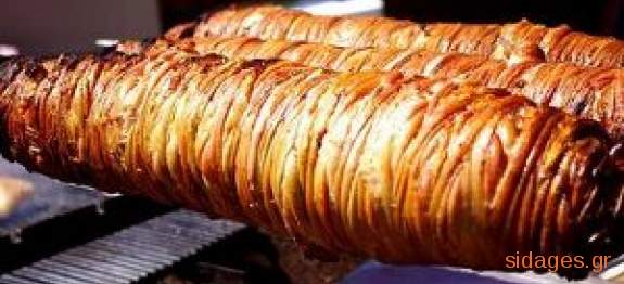Κοκορέτσι σούβλας πάσχα