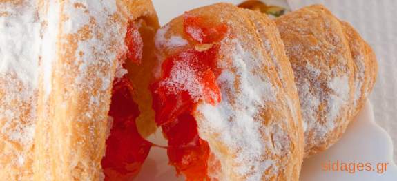 Κρουασάν μαρμελάδα - Croissant συνταγές  ζαχαροπλαστικής- www.sidages.gr