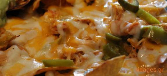 Νάτσος με κοτόπουλο - Chicken Nachos - συνταγές μαγειρικής & ζαχαροπλαστικής