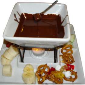 Σοκολάτα Fondue - συνταγές μαγειρικής & ζαχαροπλαστικής - σοκολάτα - γλυκά
