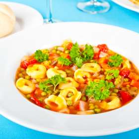  Σούπα με τορτελίνια - συνταγές μαγερικής - www.sidages.gr