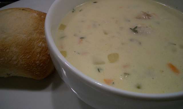 Σούπα κρέμα ρυζιού - www.sidages.gr