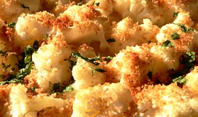 Κουνουπίδι ογκρατέν - cauliflower au gratin - συνταγές μαγειρικής 