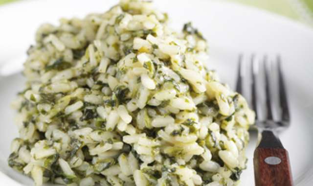 Σπανακόρυζο - ρύζι - λαχανικά - συνταγές μαγειρικής