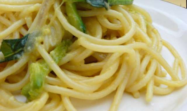 Σπαγγέτι με κολοκυθάκια - συνταγές μαγειρικής