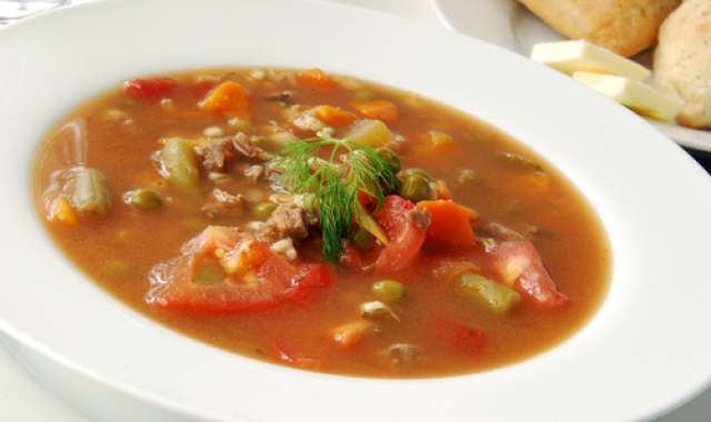 Τραχανάς σούπα με ζωμό κρέατος - συνταγές μαγερικής - www.sidages.gr
