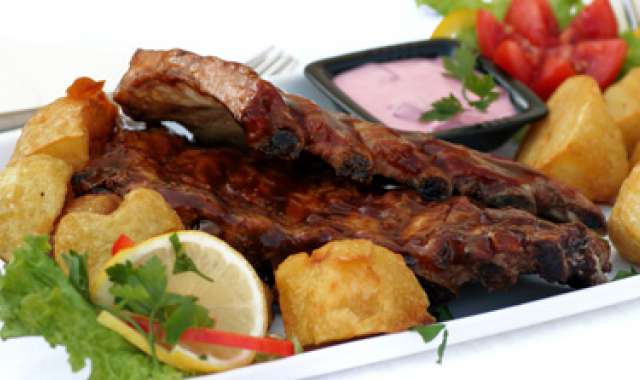 Χοιρινές μπριζόλες στο grill - συνταγές μαγειρικής - κρέατα