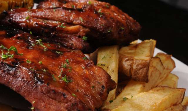 Χοιρινό στη λαδόκολλα - συνταγές μαγειρικής - κρέας