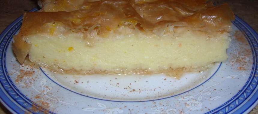 Γαλακτομπούρεκο της Τυρινής