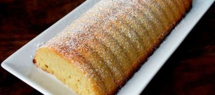 Ρολό κέικ αμυγδάλου - συνταγές ζαχαροπλαστικής
