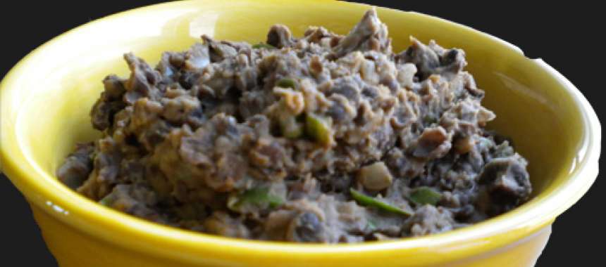 Πουρές φασολιών