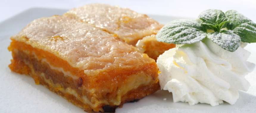 Γλυκό κολοκύθα με καρύδι ή φυστίκι Αιγίνης - συνταγές μαγερικής - www.sidages.gr