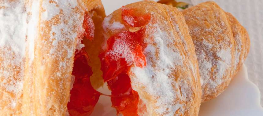 Κρουασάν μαρμελάδα - Croissant συνταγές ζαχαροπλαστικής- www.sidages.gr