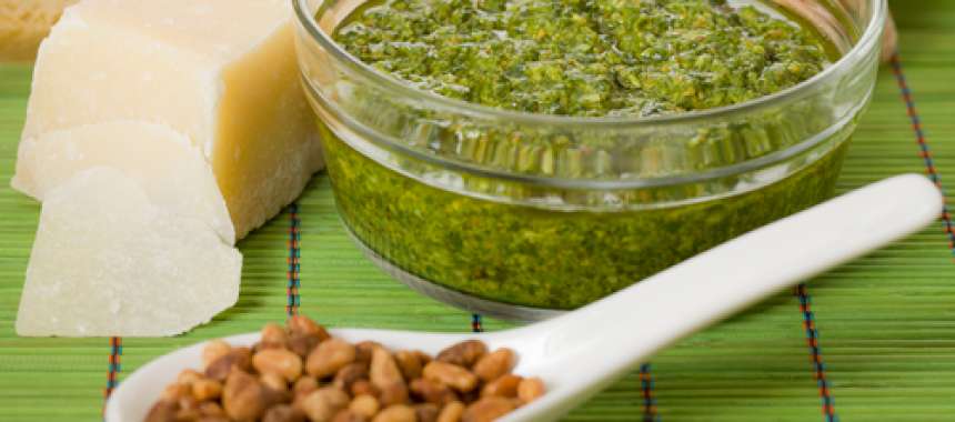 Σάλτσα βασιλικού pesto - www.sidages.gr