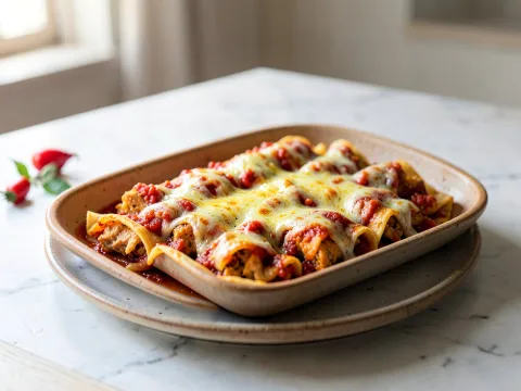 Enchilladas κοτόπουλο 