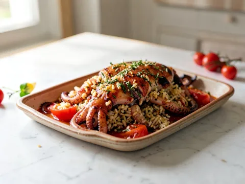 Καλαμαράκια γεμιστά