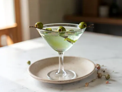 Κοκτέιλ Dirty Martini - www.sidages.gr