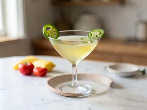Κοκτέιλ Jalapeno Martini - www.sidages.gr