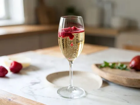 Κοκτέιλ KIR ROYAL - συνταγές μαγερικής - www.sidages.gr