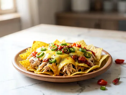 Νάτσος με κοτόπουλο - Chicken Nachos - συνταγές μαγειρικής & ζαχαροπλαστικής