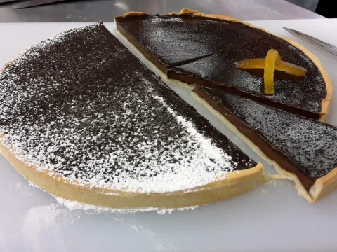 Τάρτα Brownie - σοκολάτα